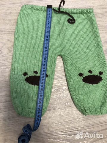 Костюм вязаный детский