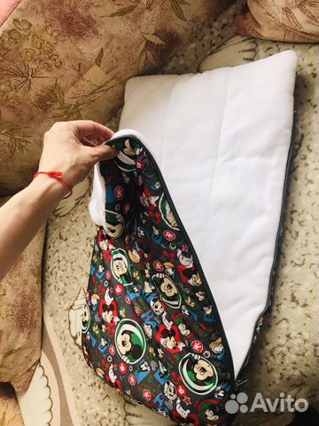 Конверт зимний детский