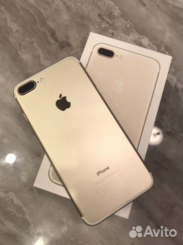 Телефон iPhone 7+ plus 128 Gb Rose Gold
