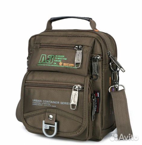 Сумка мужская(влагостойкий нейлон)