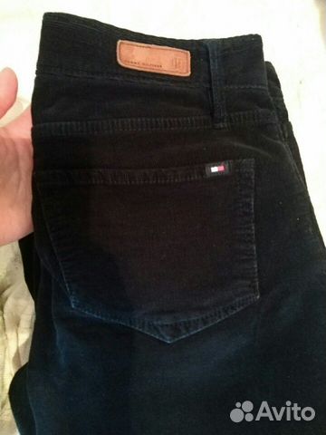 Джинсы вельвет т/синий Tommy Hilfiger, оригинал Джинсы вельвет т/синий Tommy Hilfiger, оригинал