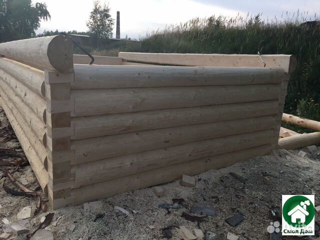 Сруб бани 3х4