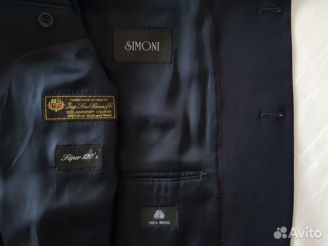 Пиджак Simoni Италия, 100 шерсть, размер 56