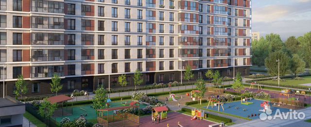 1-к квартира, 47.8 м², 3/12 эт.