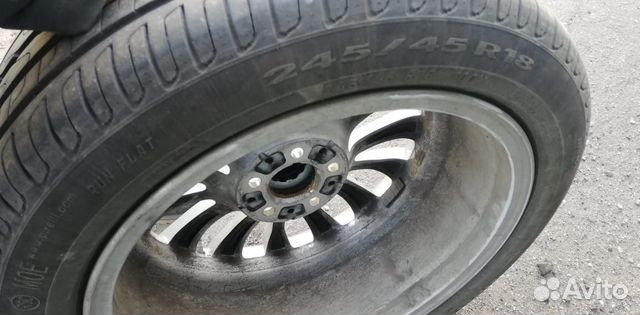 Оригинальные колёса 245/45R18 на BMW 5 G30 Оригинальные колёса 245/45R18 на BMW 5 G30