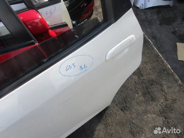 Дверь Задняя Левая Honda Fit / Хонда Фит