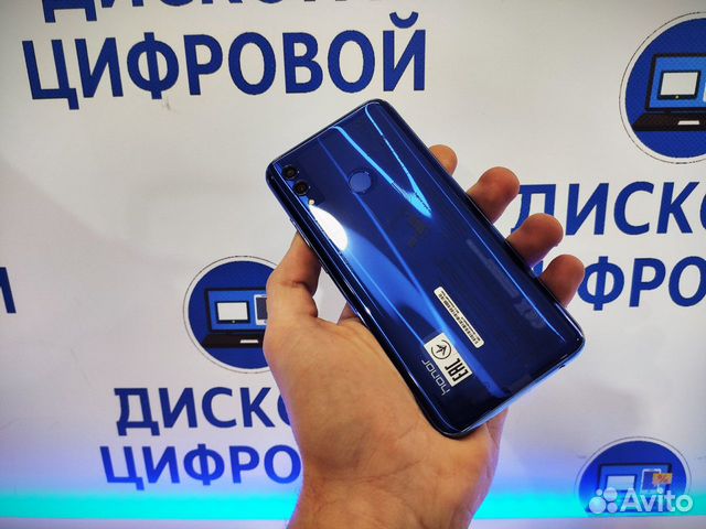 New/Ростест/Honor 10 lite Blue 4/64Gb/Безрамочный