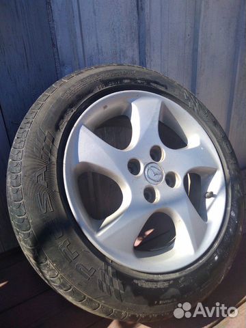Диски R 15, 4:100 mazda с резиной