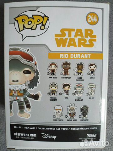 Funko Pop Star Wars Rio Durant #244