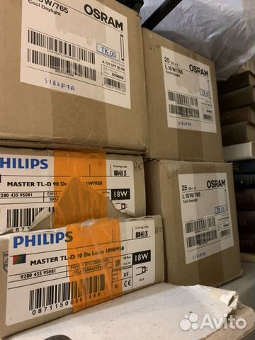 Лампы phillips osram 18w
