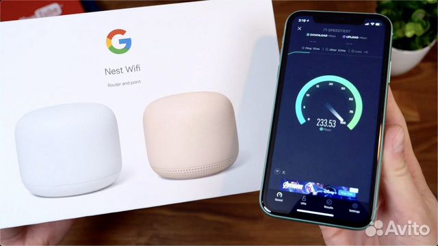 Google Nest WiFi Router & Point Google Nest WiFi Router & Point