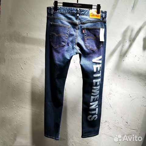 Джинсы Vetements Джинсы Vetements