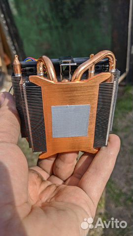Кулер процеccорный AMD AV-Z7UH40Q001 4 теплотрубки Кулер процеccорный AMD AV-Z7UH40Q001 4 теплотрубки
