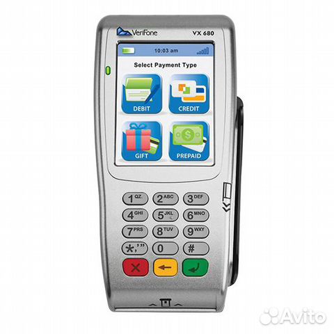POS-терминал VeriFone VX 680 ctls Wi-Fi (мобильный
