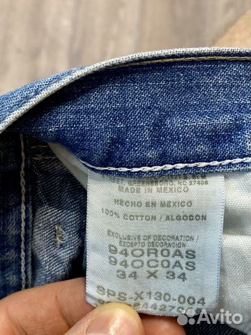 Джинсы Wrangler Made in Mexico Джинсы Wrangler Made in Mexico