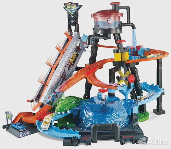 Mattel Hot Wheels FTB67 Сити Невообразимая мойка