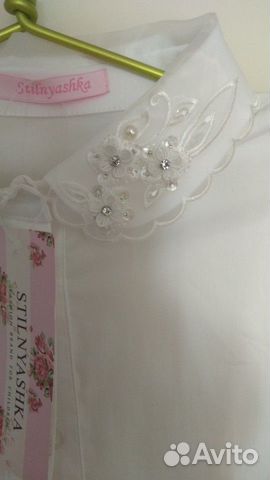 Блузка школьная stilnyashka 140см Блузка школьная stilnyashka 140см