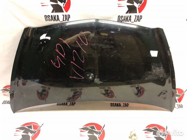 Капот Honda Fit/Jazz 2001-2008 черный