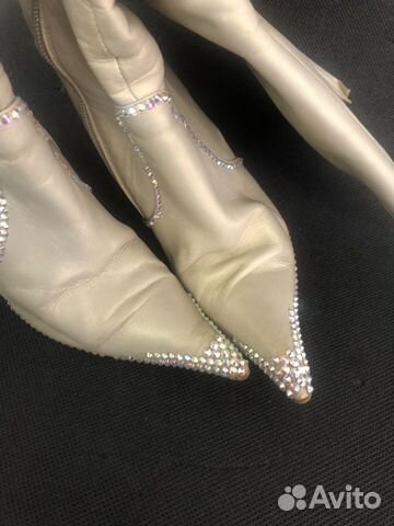 Сапоги со стразами Сапоги со стразами