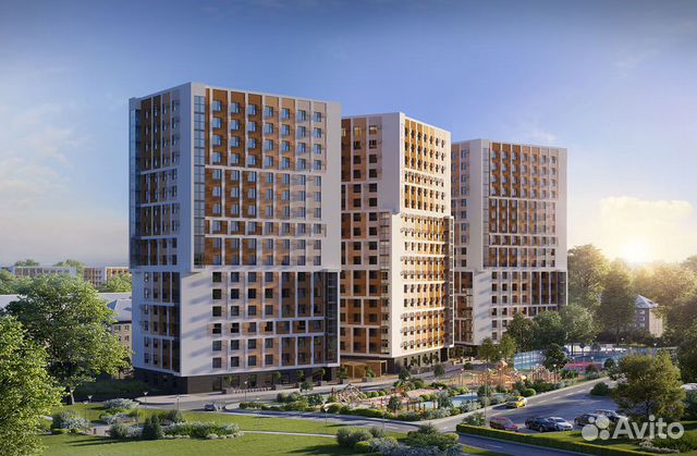 2-к квартира, 42.4 м², 2/17 эт.