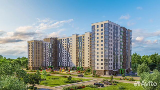 2-к квартира, 53.5 м², 3/13 эт.