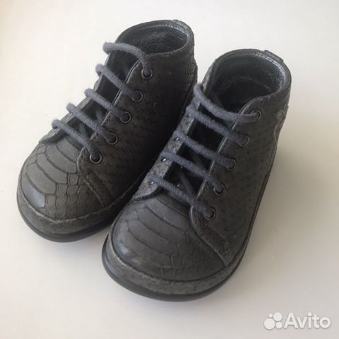 Ботинки кожаные Pom Dapi Ботинки кожаные Pom Dapi