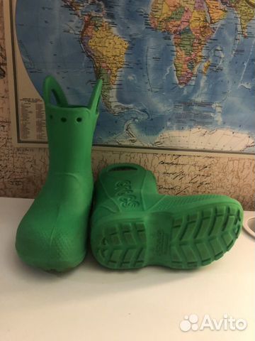Резиновые сапоги crocs c9