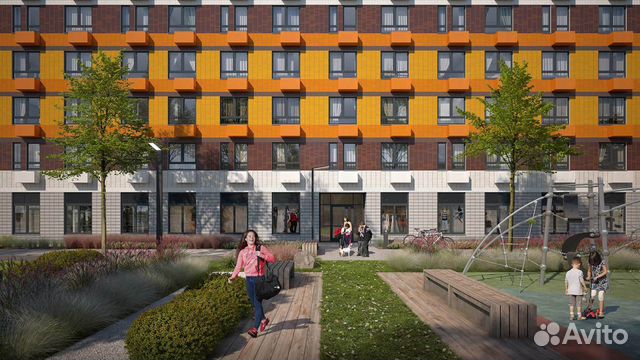 2-к квартира, 65.6 м², 2/25 эт.