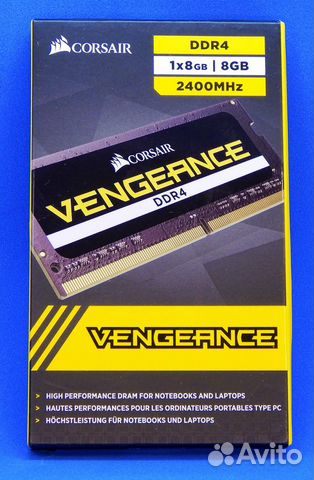 Corsair Vengeance сmsx8GX4M1A2400C16 DDR4 8Gb Corsair Vengeance сmsx8GX4M1A2400C16 DDR4 8Gb