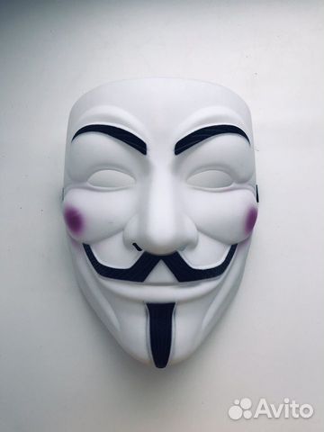 Маска Гая Фокса/ Guy Fawkes маска Тверь Маска Гая Фокса/ Guy Fawkes маска Тверь