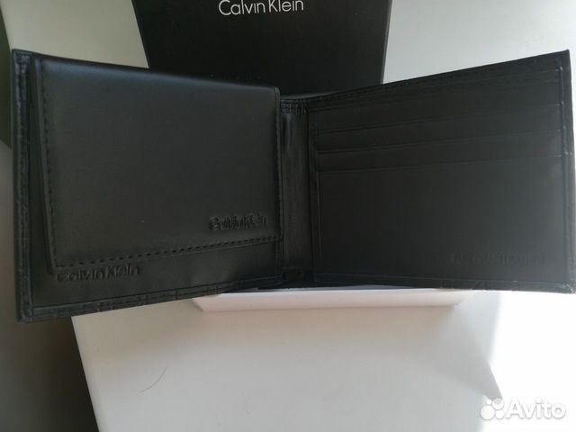 Calvin Klein.Made in USA.Бумажник.Натур кожа