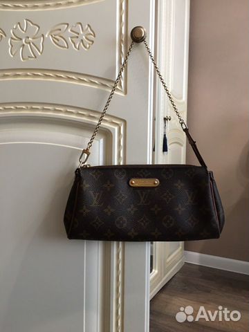 Сумка клатч Louis Vuitton Eva Monogam оригинал Сумка клатч Louis Vuitton Eva Monogam оригинал