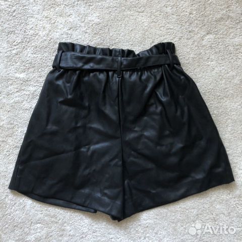 Шорты кожаные Zara L Шорты кожаные Zara L