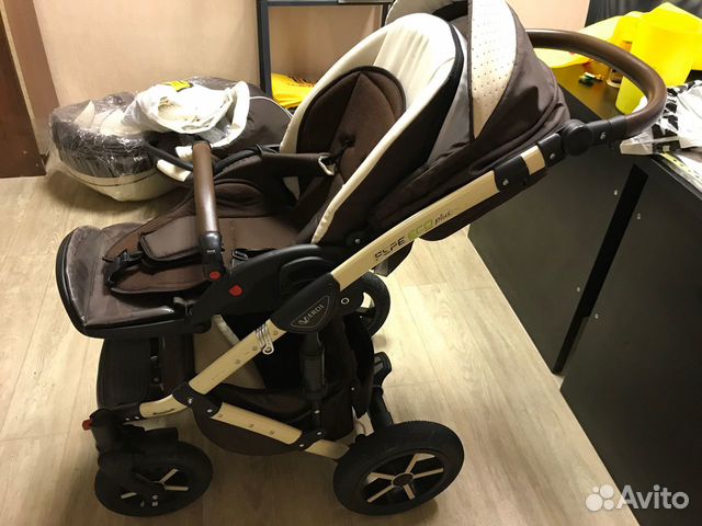 Коляска pepe ECO plus 3в1 verdi