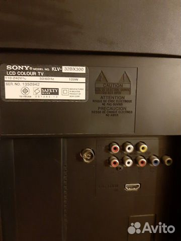 Телевизор.Sony bravia KLV-32 BX 300 с поврежд.матр Телевизор.Sony bravia KLV-32 BX 300 с поврежд.матр