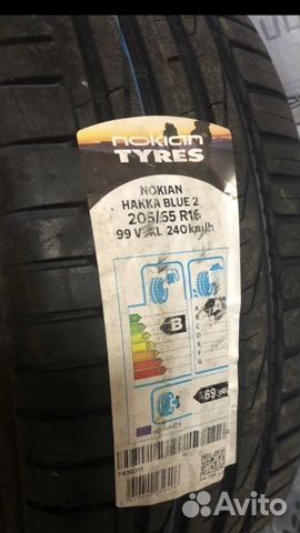 205/65/16 новая резина Nokian Hakka blue 205/65/16 новая резина Nokian Hakka blue