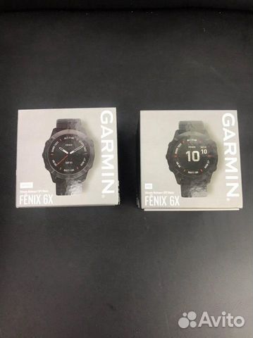 Garmin Fenix 6X Pro черный с черным ремешком