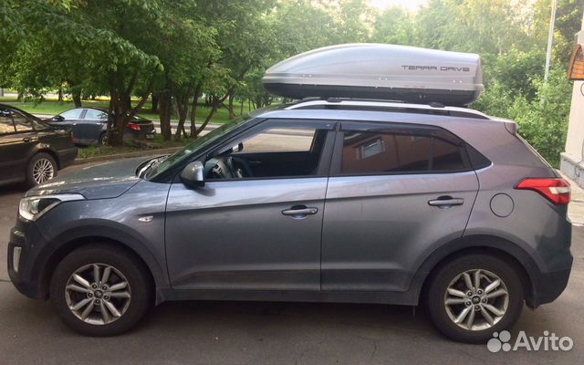 Багажник Lux Хантер L54-R на Hyundai Creta и други