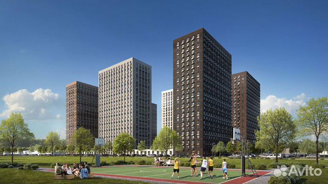 1-к квартира, 37.7 м², 21/25 эт. 1-к квартира, 37.7 м², 21/25 эт.