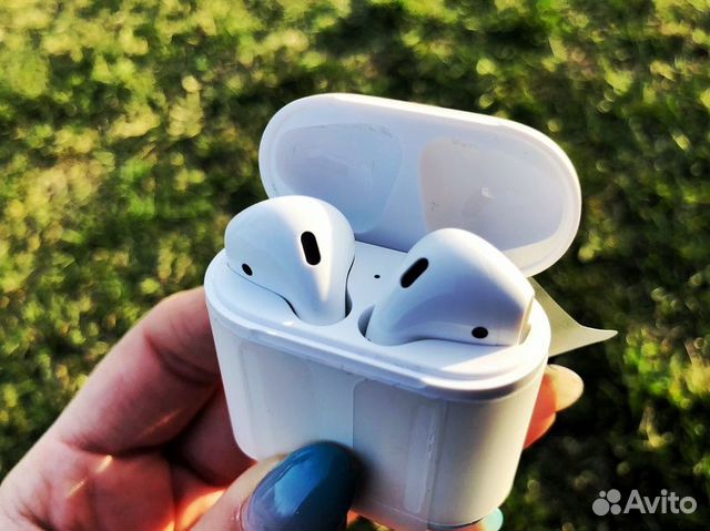 Airpods 2 + чехол в подарок Airpods 2 + чехол в подарок