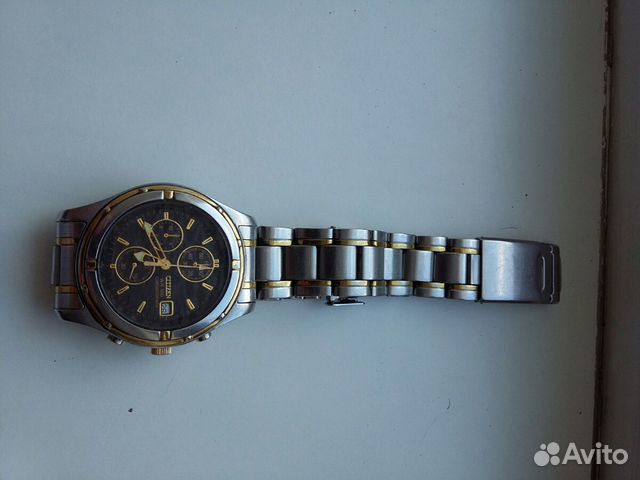 Часы citizen WR-100 хронограф