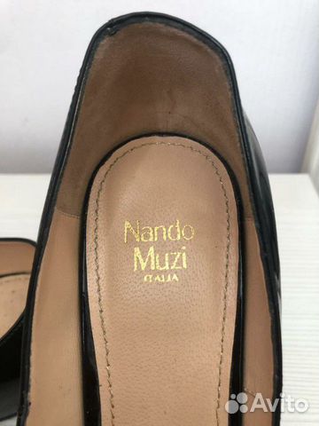 Туфли кожаные Nando Muzi. размер 38