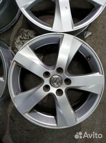 Диски бу литые R17 C на toyota