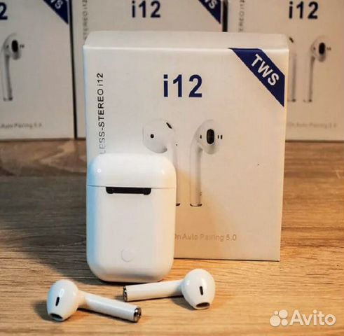 Беспроводные наушники i12 tws