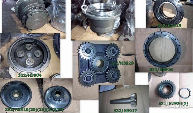 Запчасти в редуктор хода грохота Maximus 522 Запчасти в редуктор хода грохота Maximus 522