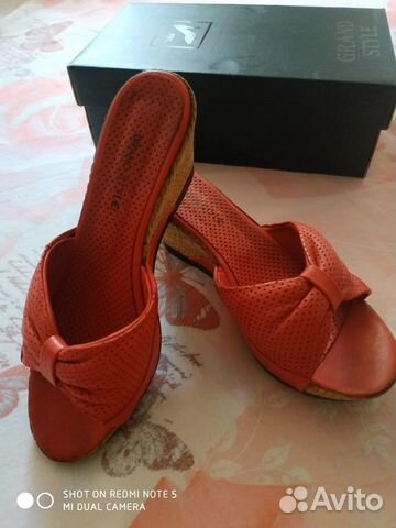 Сабо женские, кожа, р.39 Сабо женские, кожа, р.39