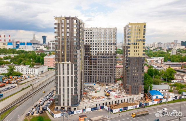 2-к квартира, 39.1 м², 21/21 эт.