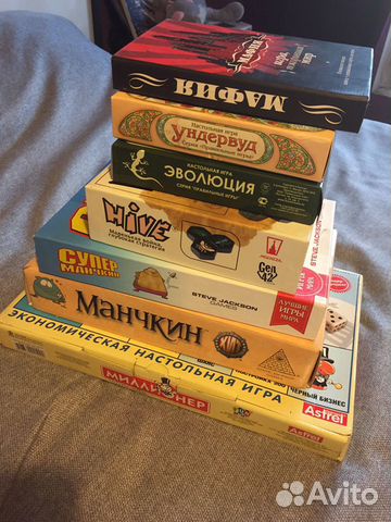 Настольные игры, коллекция Настольные игры, коллекция