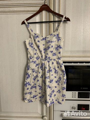 Новый.Сзади длинная молния.Коттон.Купила в США