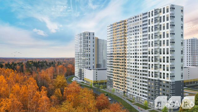 2-к квартира, 55.1 м², 20/25 эт.